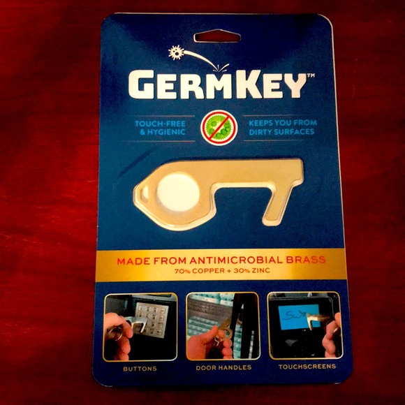 GermKey brass. Antibacterial - Picture 1 of 4